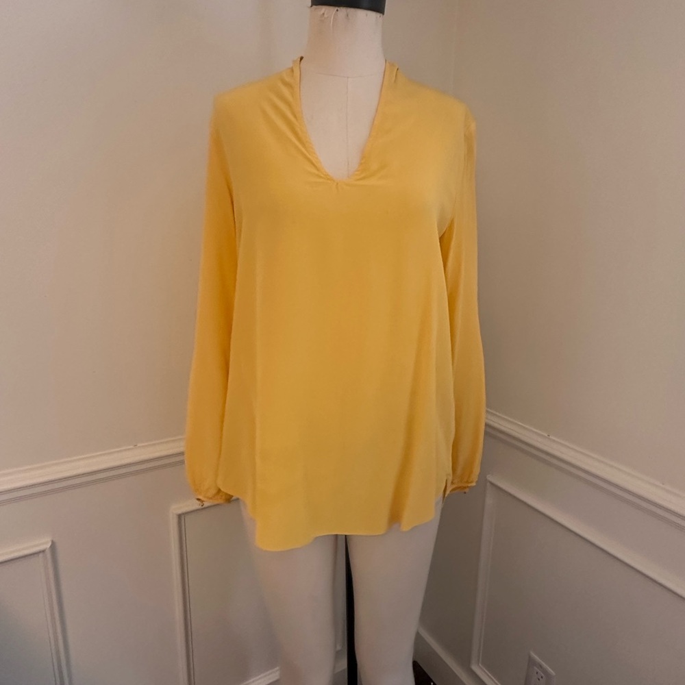 Elegant Yellow Women's Top